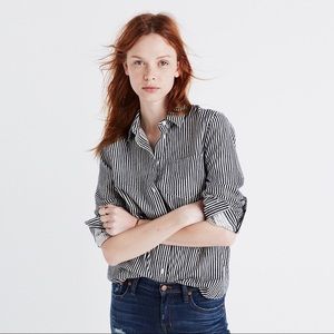 Madewell Striped Button-Up